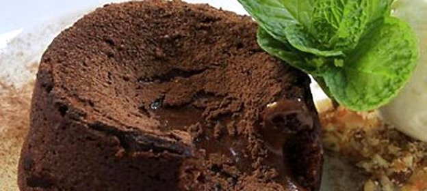 Шоколадный фондан