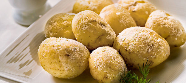 Картофель в морской соли