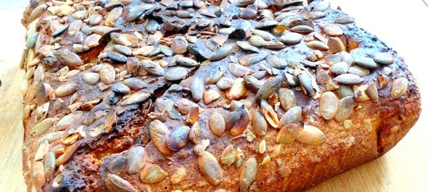 Быстрый хлеб с семенами подсолнечника