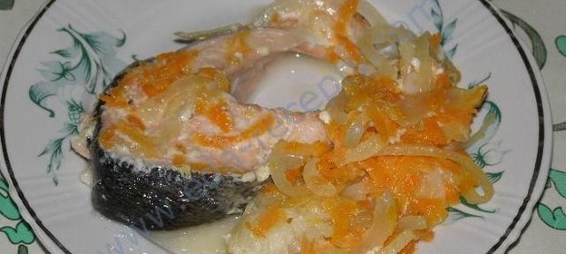 Семга в духовке