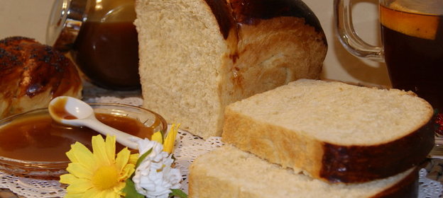 Молочный хлеб (Hokkaido Milk Loaf)