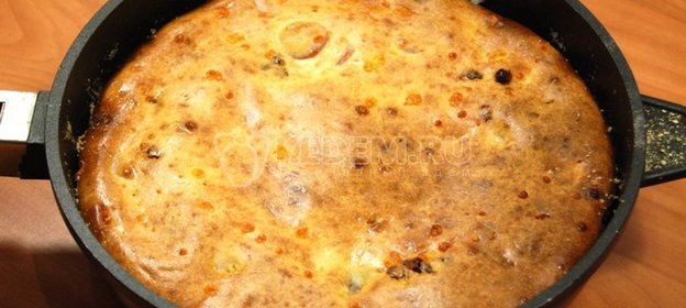 Сырная запеканка с имбирём