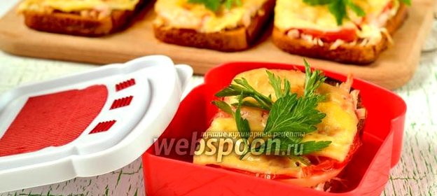 Горячие бутерброды с ржаным хлебом