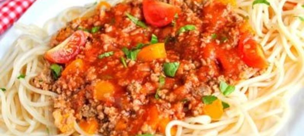 Спагетти Болоньезе