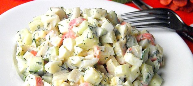 Салат Морская свежесть