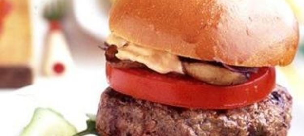 Бургеры с говядиной и сыром