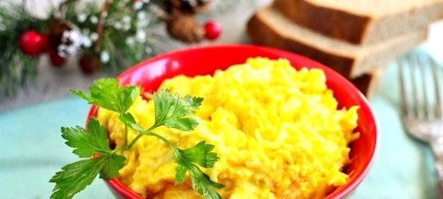 Салат с плавленым сыром