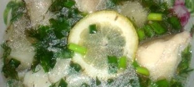 Уха из палтуса