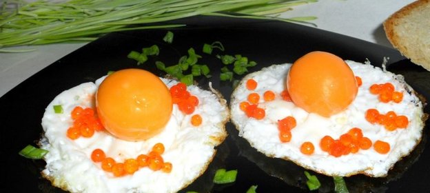 Яичница необычная