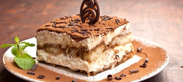 Тирамису с яблоками