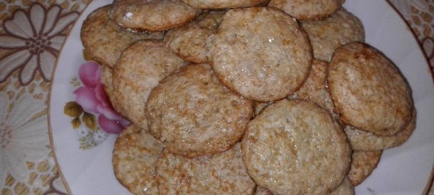 Печенье с бананом и мёдом