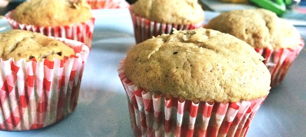 Маффины с бананом и корицей