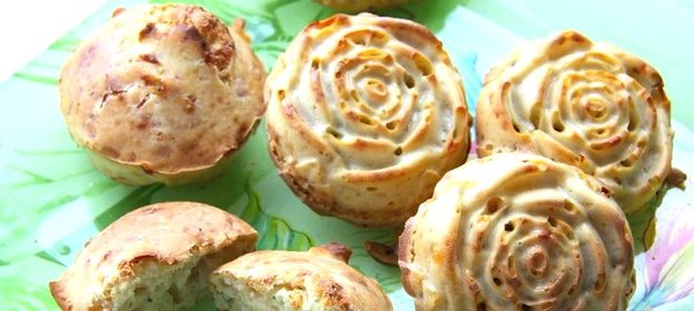 Сырные маффины