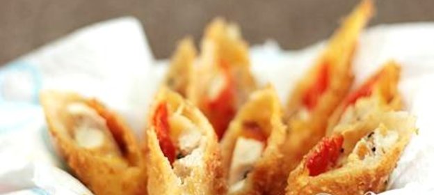 Сырные палочки с курицей