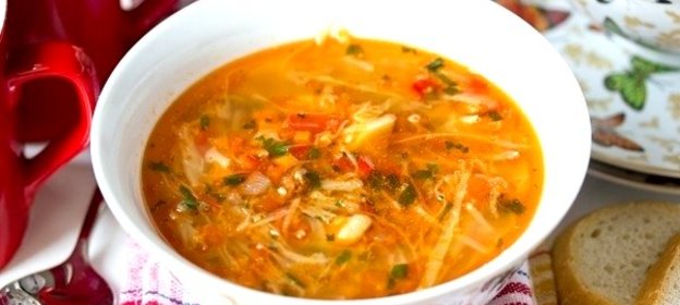 Щи с консервой «Килька в томате»