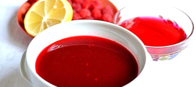 Малиновое желе