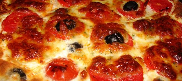 Макаронная запеканка - пицца