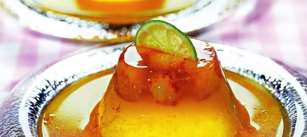 Морские гребешки с соком лайма в желе