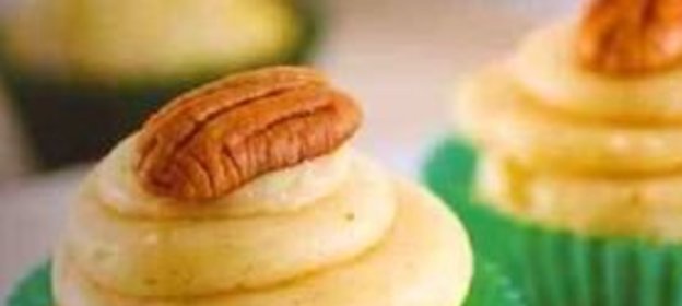 Маффины с грушей и орехами