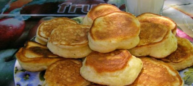 Оладьи из простокваши