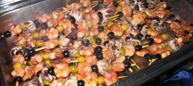 Морской шашлычек