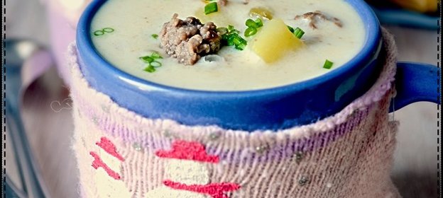 Чизбургер-суп