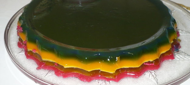 СЛОЕНКА желе+желе с мороженым