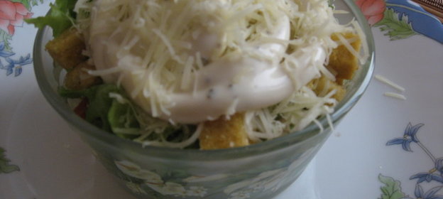 Салат Цезарь (вариант)