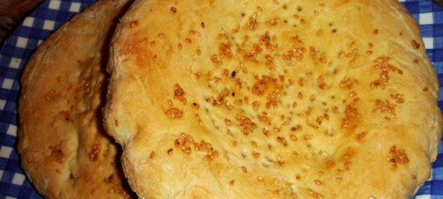 Лепешки домашние+шашлык