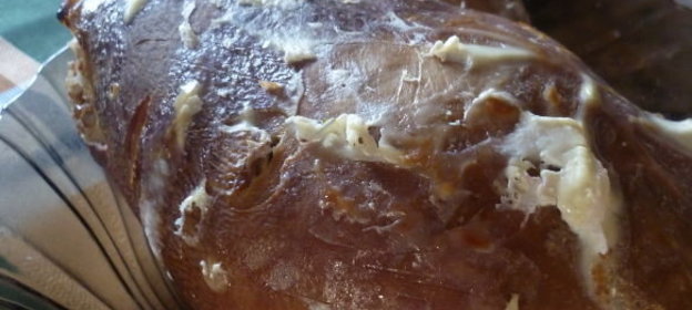 Запеканка из кролика с макаронами