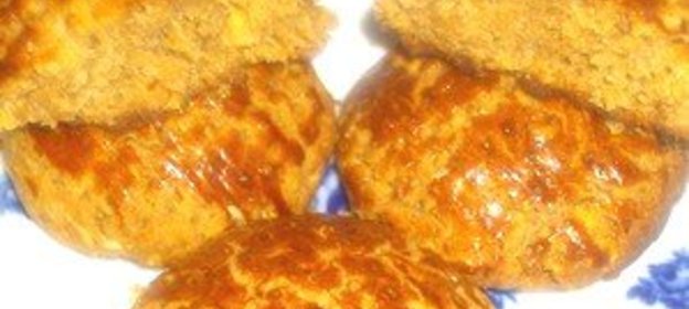 Ржаные лепешки с айвой