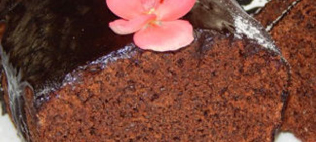 Влажный шоколадный кекс без яиц