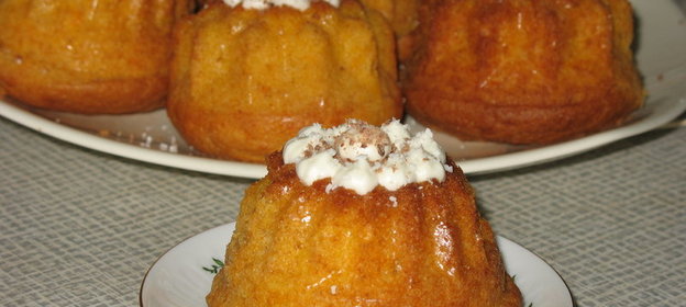 Морковные кексики