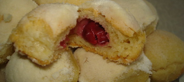 Печенье с сахарной пудрой