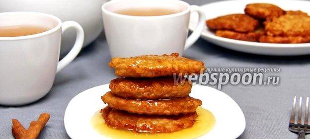 Яблочные оладьи