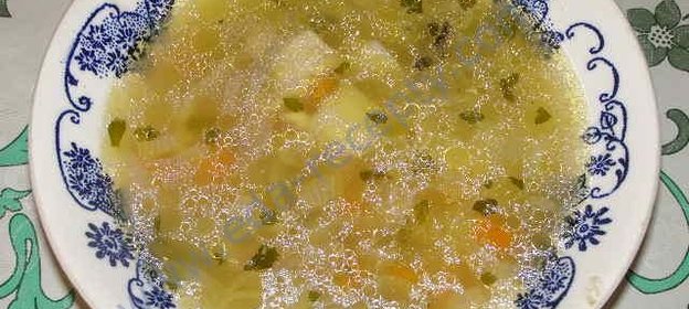 Рыбный суп уха из головы толстолобика