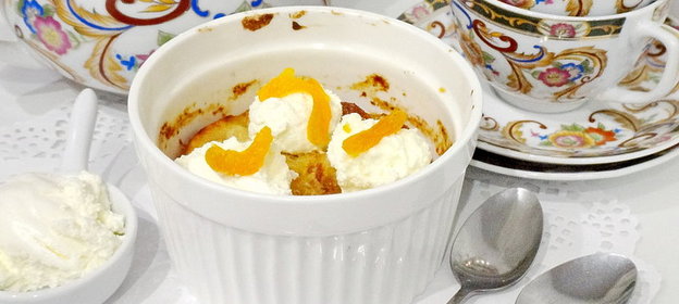 Рисовая запеканка с яблоками