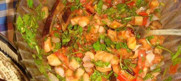 Овощи на мангале барбекю