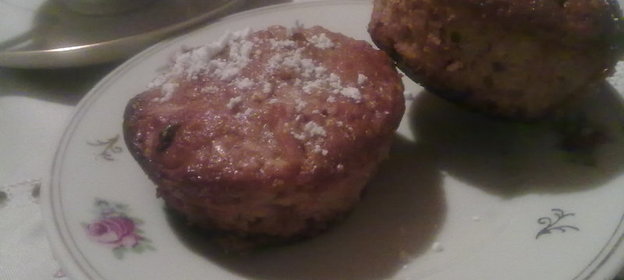 Овсяно-яблочные булочки (маффины)