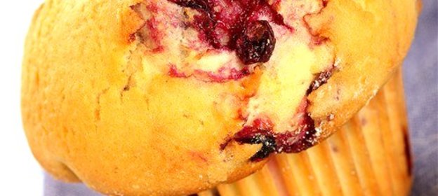 Маффины с черникой и корицей