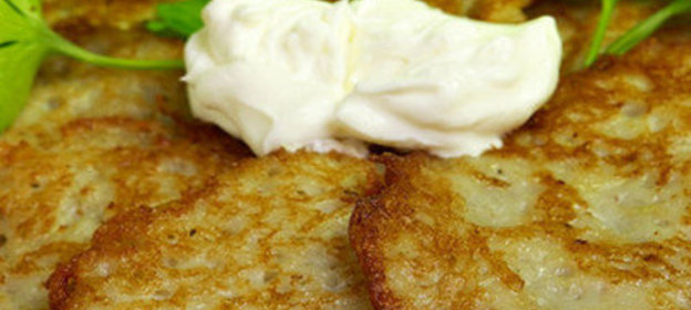 Картофельные оладьи (драники)
