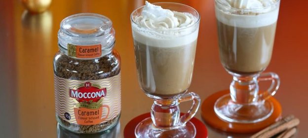 Карамельный латте с корицей