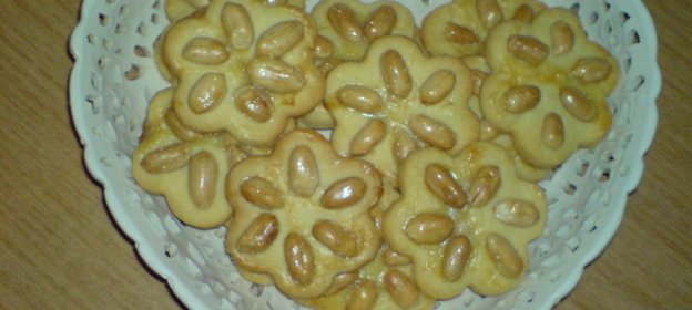 печенье Арахисовые цветочки