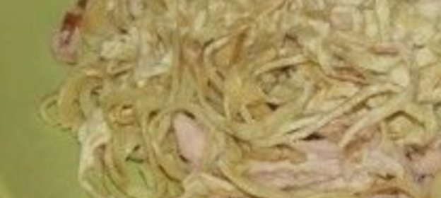 Картофельная запеканка с луком