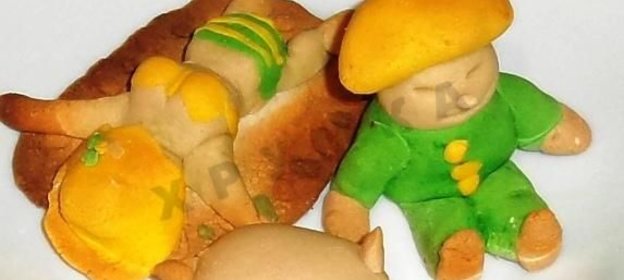 Лепка из соленого теста