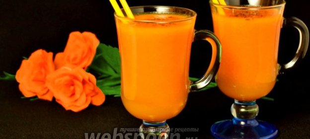 Смузи из тыквы и грейпфрута