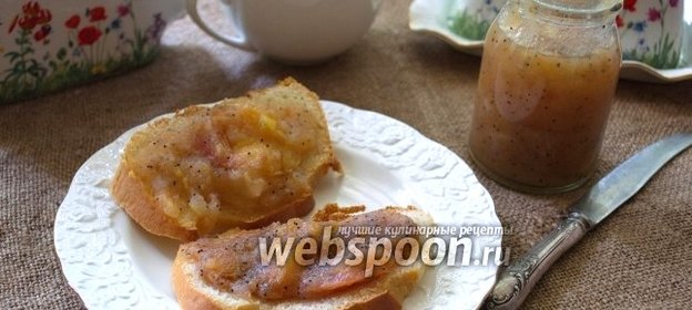 Грушевое варенье с маком в хлебопечке
