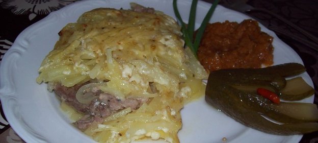 мясо под шубой