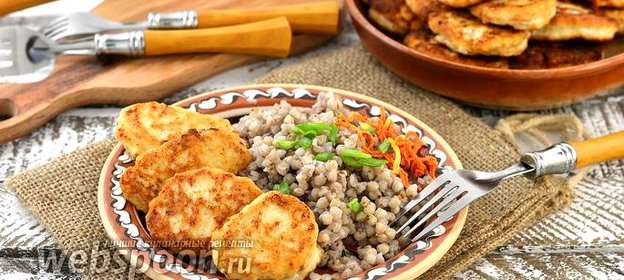 Молочные куриные оладьи