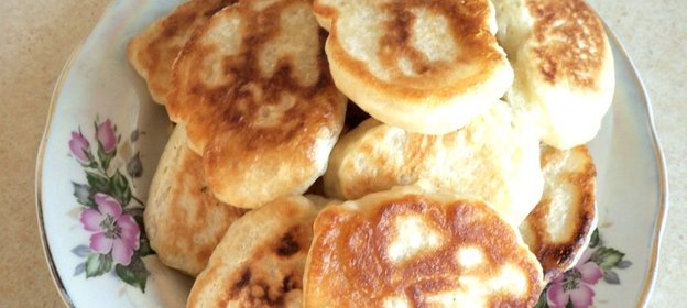 Дрожжевые оладьи на воде